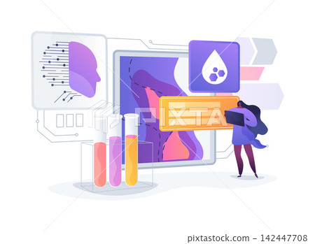 Coastal Water Quality Index abstract concept vector illustration. Coastal Water Quality Index abstract concept vector illustration. 142447708