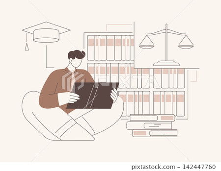 Case method isolated cartoon vector illustrations. Case method isolated cartoon vector illustrations. 142447760