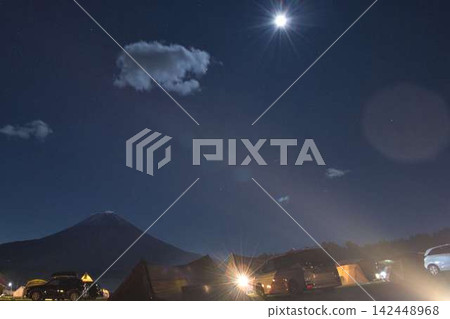 從富莫托帕拉露營地欣賞到美麗的夜景 從富莫托帕拉露營地欣賞到美麗的夜景 142448968