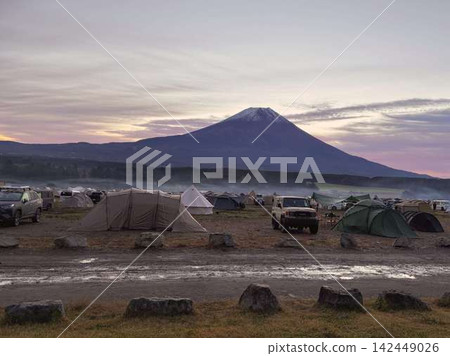 Sunrise view at Fumotoppara Campsite Sunrise view at Fumotoppara Campsite 142449026