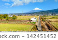 從新幹線看到的富士山 142451452
