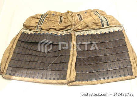 Haidate, a component of traditional Japanese armor. Haidate, a component of traditional Japanese armor. 142451782