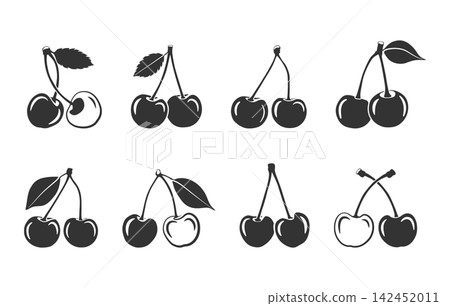 Cherry svg bundle, Cherry silhouette set in white background, Cherry logo, Cherries svg, Cherry clipart, Cherry silhouette -V02. Cherry svg bundle, Cherry silhouette set in white background, Cherry logo, Cherries svg, Cherry clipart, Cherry silhouette -V02. 142452011