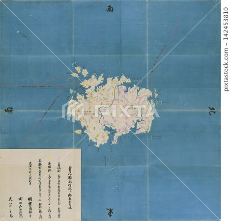 江戶時代地圖 1838 年(天保 9):天保國地圖 - 壹岐國(現長崎縣壹岐市) 江戶時代地圖 1838 年(天保 9):天保國地圖 - 壹岐國(現長崎縣壹岐市) 142453810