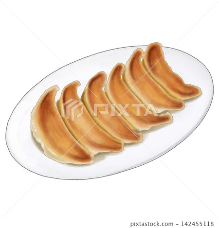 Illustration of dumplings Illustration of dumplings 142455118