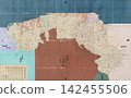 Edo period map, 1838 (Tenpo 9): Tenpo National Map, Mutsu Province, Iwaki, Tanakura, Soma (present-day eastern Fukushima Prefecture) 142455506