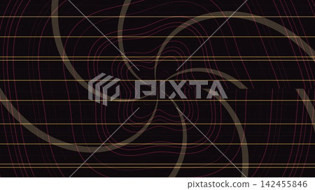 Abstract lines on dark background 142455846