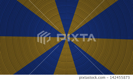 Colorful geometric pattern in blue and yellow Colorful geometric pattern in blue and yellow 142455873