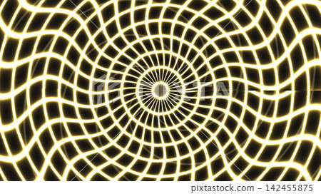 Bright spiral pattern on dark background Bright spiral pattern on dark background 142455875