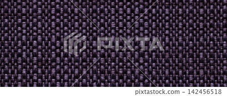 Dark purple woven textile macro texture background. Knitted violet fabric pattern for material design and backdrop Dark purple woven textile macro texture background. Knitted violet fabric pattern for material design and backdrop 142456518