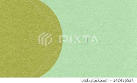 Light mint paper texture background with olive green semicircle and copy space for banner, presentation, template Light mint paper texture background with olive green semicircle and copy space for banner, presentation, template 142456524