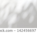 Abstract shadow of leaves on a white wall 142456697