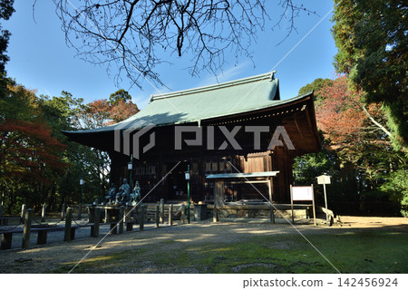 世界遺產醍醐寺：初秋的上醍醐、五殿堂（京都市伏見區） 142456924