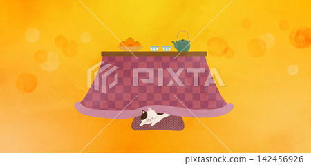 Kotatsu and a cat Kotatsu and a cat 142456926