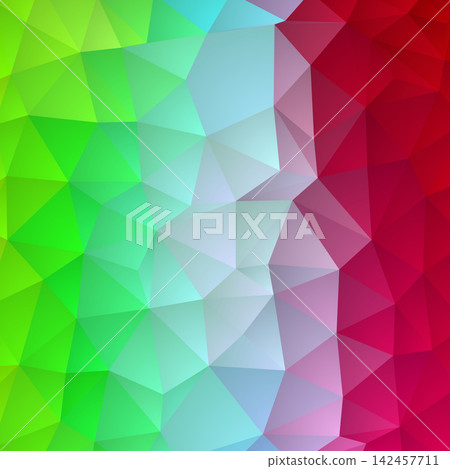 Abstract bright multicolored geometric background with a mosaic triangle pattern in low-poly style. eps 10 Abstract bright multicolored geometric background with a mosaic triangle pattern in low-poly style. eps 10 142457711