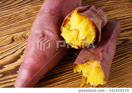 Baked sweet potato Baked sweet potato 142458574