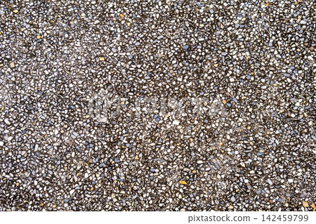 Old terrazzo floor texture with small stones background Old terrazzo floor texture with small stones background 142459799