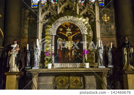 Saint-Germain Auxerrois church, Paris, France Saint-Germain Auxerrois church, Paris, France 142460676