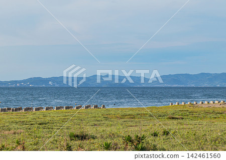 A view of Mikawa Bay from Tahara City (Aichi Prefecture) A view of Mikawa Bay from Tahara City (Aichi Prefecture) 142461560