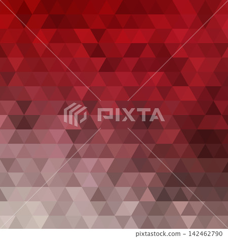 Abstract geometric background with red triangle gradient for modern design and banners. EPS10 Abstract geometric background with red triangle gradient for modern design and banners. EPS10 142462790