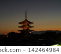 Kyoto five-storied pagoda 142464984