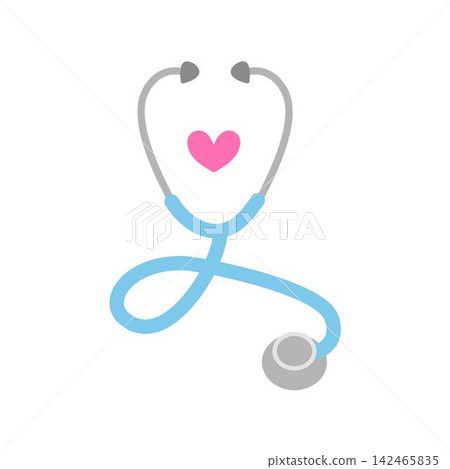 blue stethoscope nurse life illustration blue stethoscope nurse life illustration 142465835