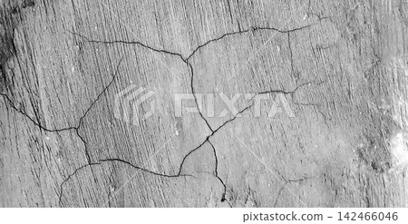 Cracked and weathered gray concrete surface background Cracked and weathered gray concrete surface background 142466046