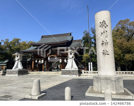 春季的港川神社 142466786