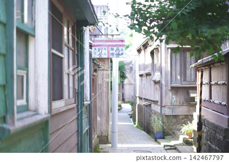 佐渡島朱根木街景 佐渡島朱根木街景 142467797