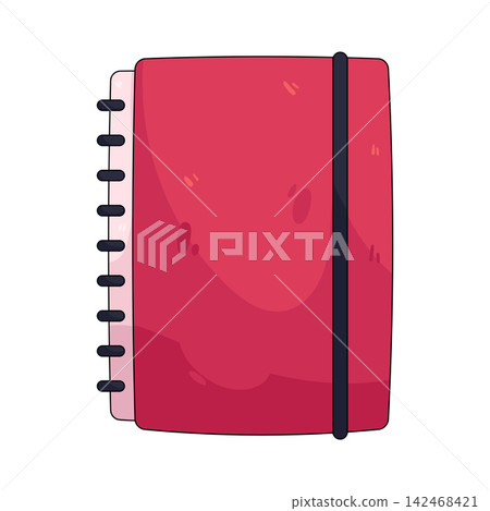 Illustration of notebook Illustration of notebook 142468421