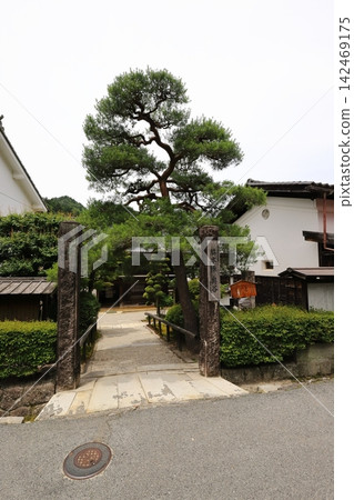 長野縣、南木曾市、妻子籠宿、重要傳統建築群保存地區舊街景(脅本陣奧谷) 長野縣、南木曾市、妻子籠宿、重要傳統建築群保存地區舊街景(脅本陣奧谷) 142469175