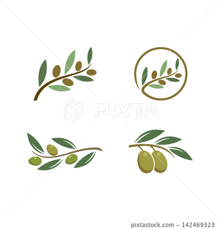 Olive illustration vector Olive illustration vector 142469323