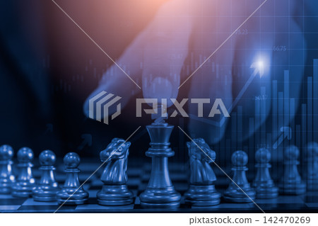 Business man on digital stock market financial indicator background. Digital business and stock market financial indicator on LED. Double exposure of business man and digital stock market financial. Business man on digital stock market financial indicator background. Digital business and stock market financial indicator on LED. Double exposure of business man and digital stock market financial. 142470269