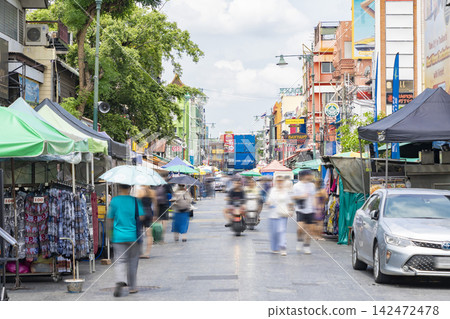 Khao San Road, a vibrant street in Bangkok, Thailand Khao San Road, a vibrant street in Bangkok, Thailand 142472478