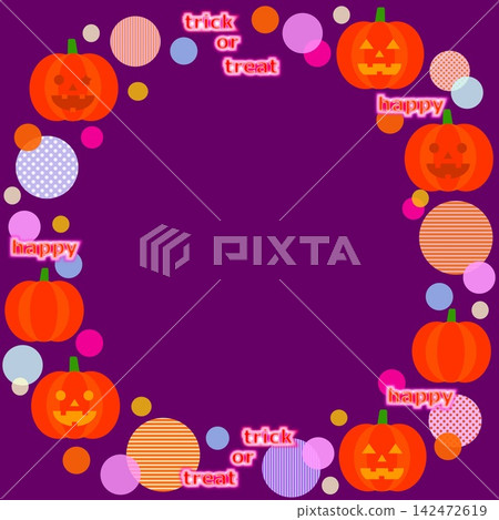 Frame, Halloween, Jack-o'-lantern, Pumpkin 142472619