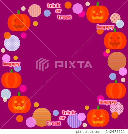 相框,萬聖節,南瓜燈,南瓜 相框,萬聖節,南瓜燈,南瓜 142472621