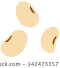 simple soybean illustration 142473357