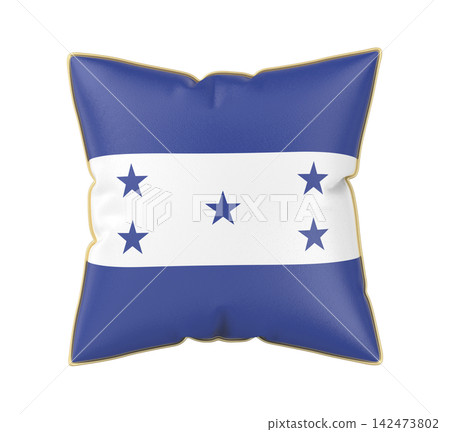 Pillow with the flag of Honduras 142473802