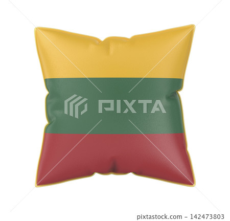 Pillow with the flag of Lithuania Pillow with the flag of Lithuania 142473803