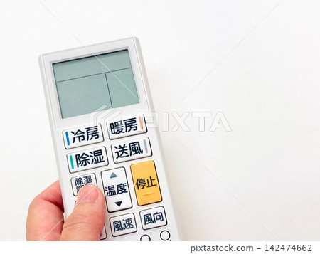 空調遙控器和空白區域 142474662