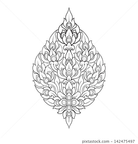 Traditional Thai Phum Khao Bin Traditional Thai Phum Khao Bin 142475497
