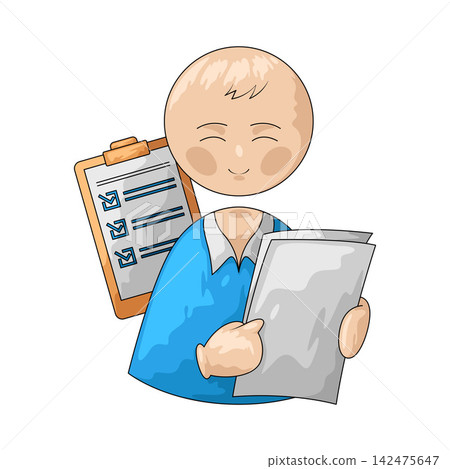 Illustration of trainer Illustration of trainer 142475647