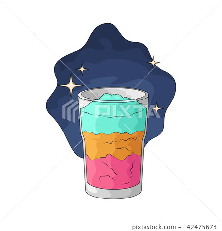 Illustration of Festive Drink Illustration of Festive Drink 142475673