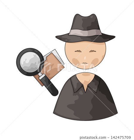 Illustration of investigator Illustration of investigator 142475709
