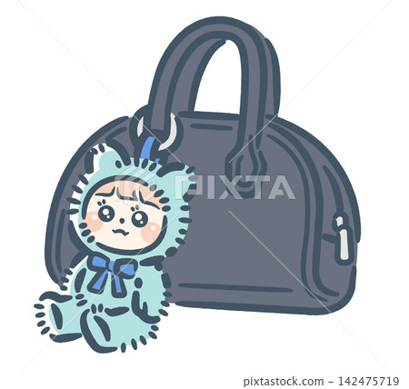 plush keychain 142475719