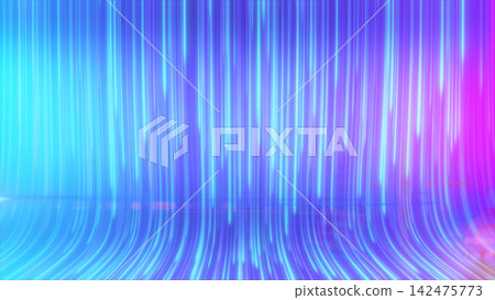 Abstract blue and magenta neon light curtain with vertical glowing streaks, futuristic energy flow, and digital motion background. Abstract blue and magenta neon light curtain with vertical glowing streaks, futuristic energy flow, and digital motion background. 142475773