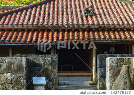 沖繩王國園區的琉球傳統建築 沖繩王國園區的琉球傳統建築 142476157