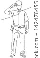 One-stroke drawing - Guardman One-stroke drawing - Guardman 142476455