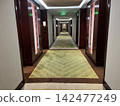 Hotel hallway carpet 142477249