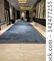 Hotel hallway carpet 142477255